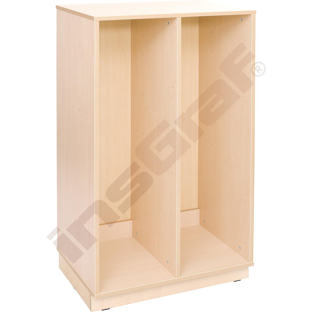 Flexi skříňka XL na plastové zásobníky - 2 sloupy