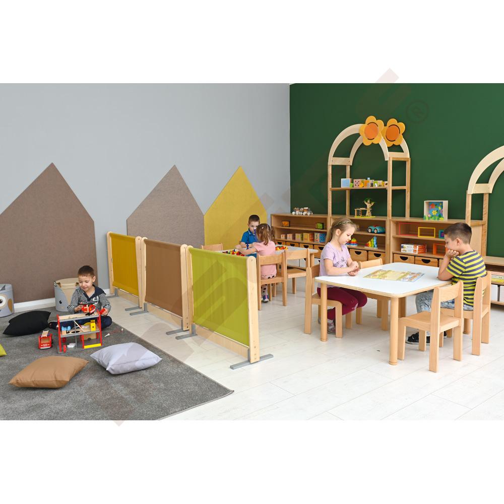 Wandschirm, beige-braun