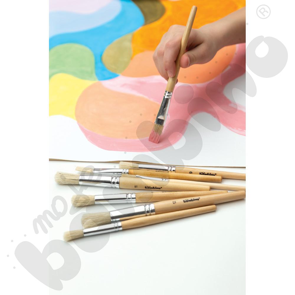 Zestaw pędzli do malowania