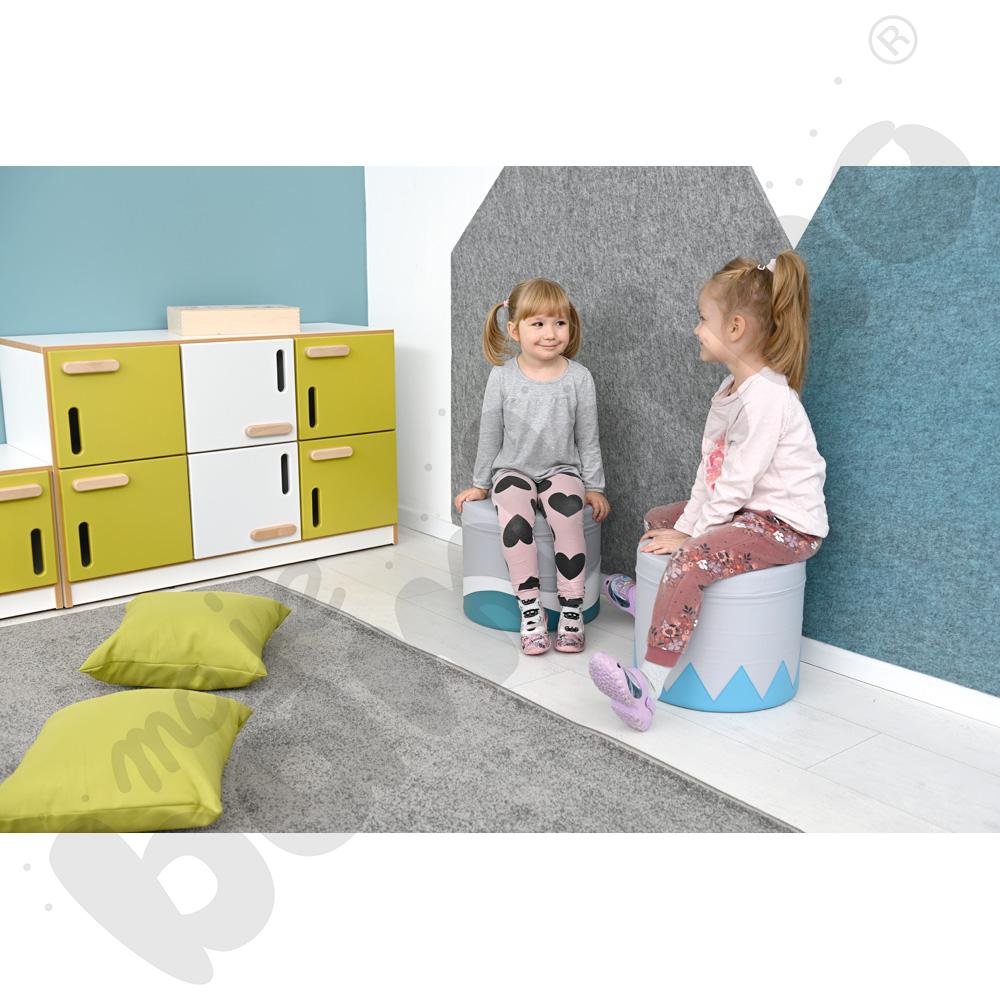 Niska szafka NEA z 6 przegrodami