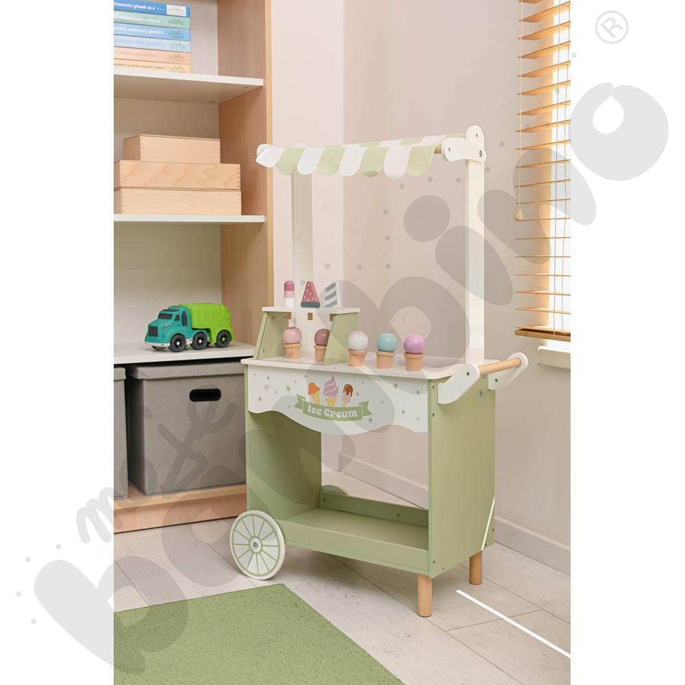 Lodziarnia ze słodkościami