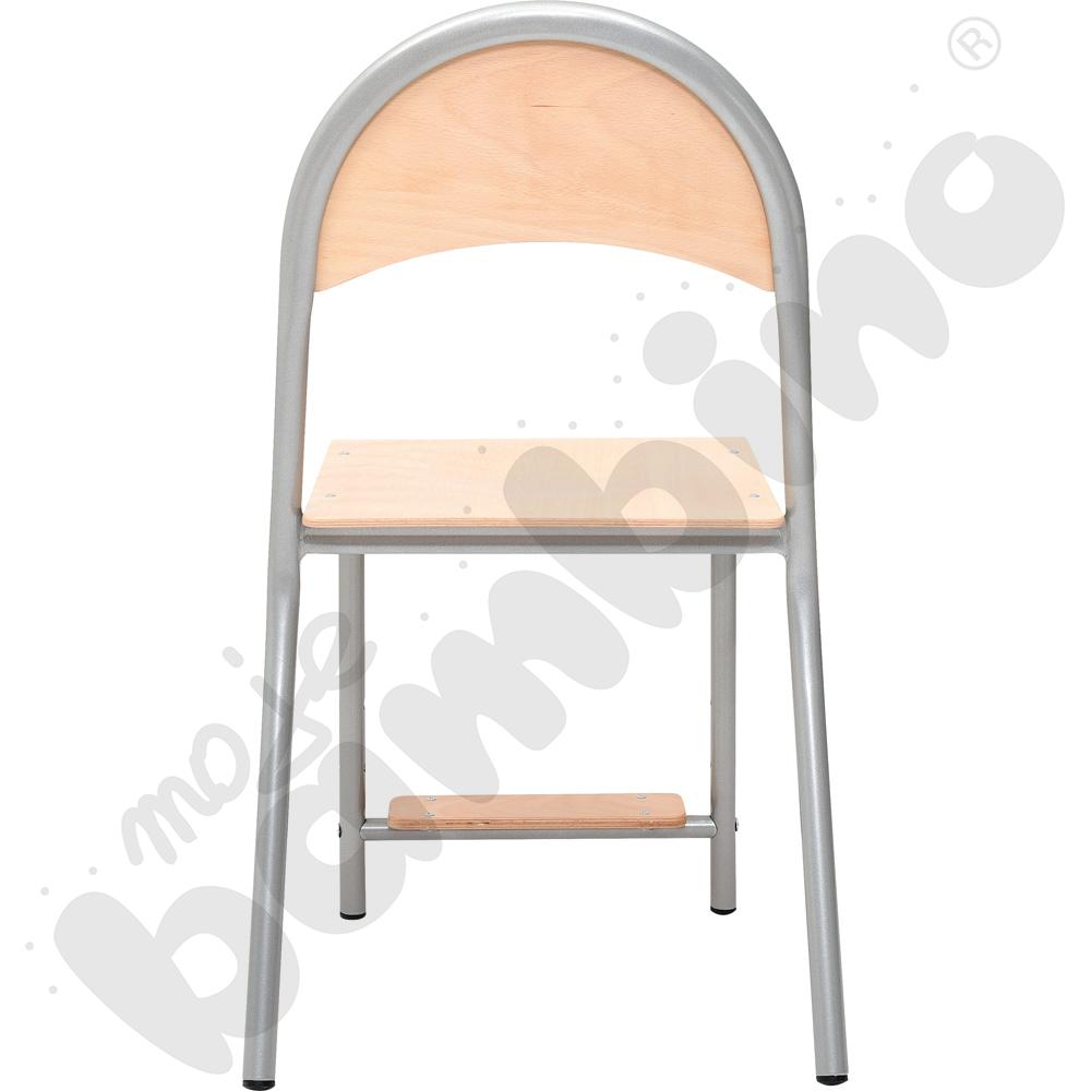 Krzesło P z podnóżkiem rozm. 6 - aluminiowe