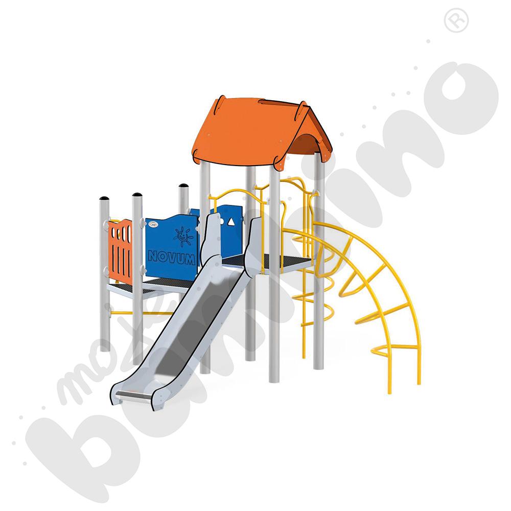 Orbis - wieża 11, metalowe słupy