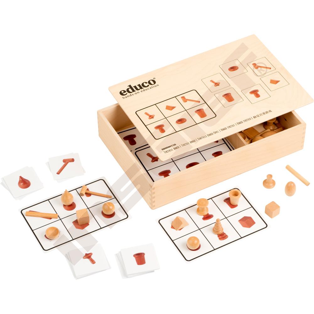 Tactile Bingo - přiřaď tvary