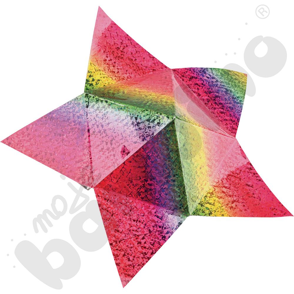 Tęczowa folia holograficzna