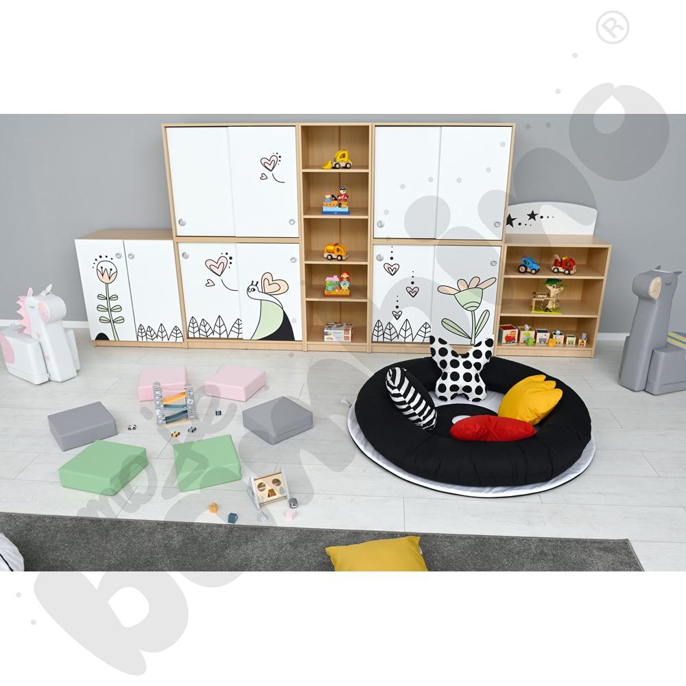 Mata kontrastowa z poduszkami