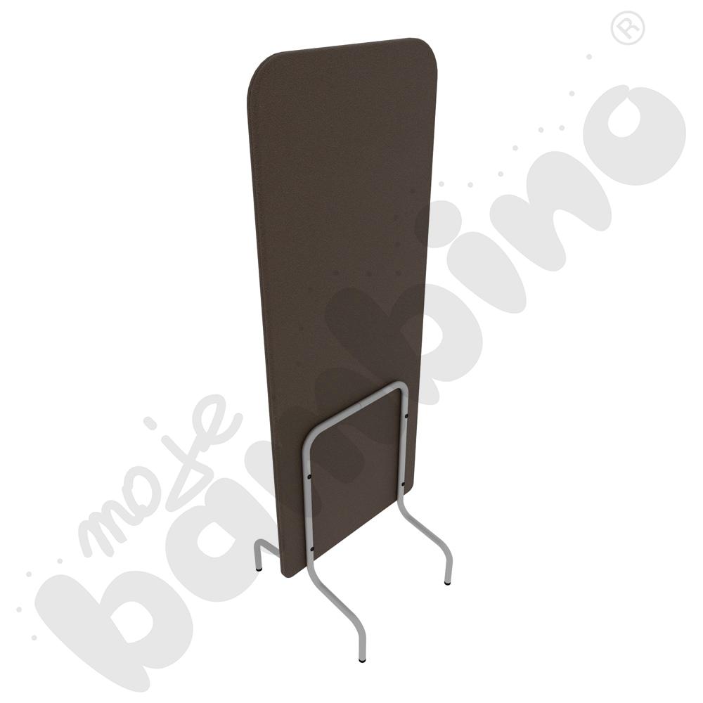 Parawan Versa 60x170 cm z filcowymi stopkami, stelaż jasnoszary, tkanina BD07