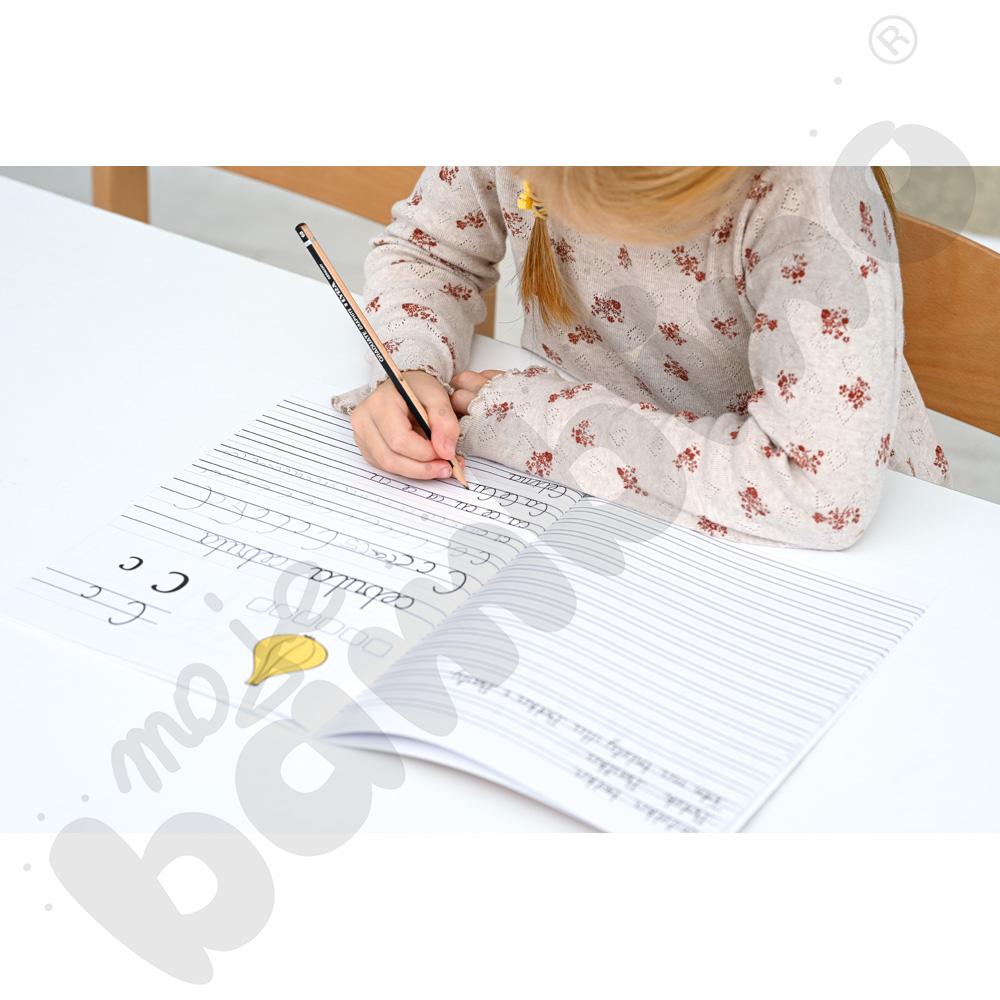 Zeszyty do kaligrafii, 3 części