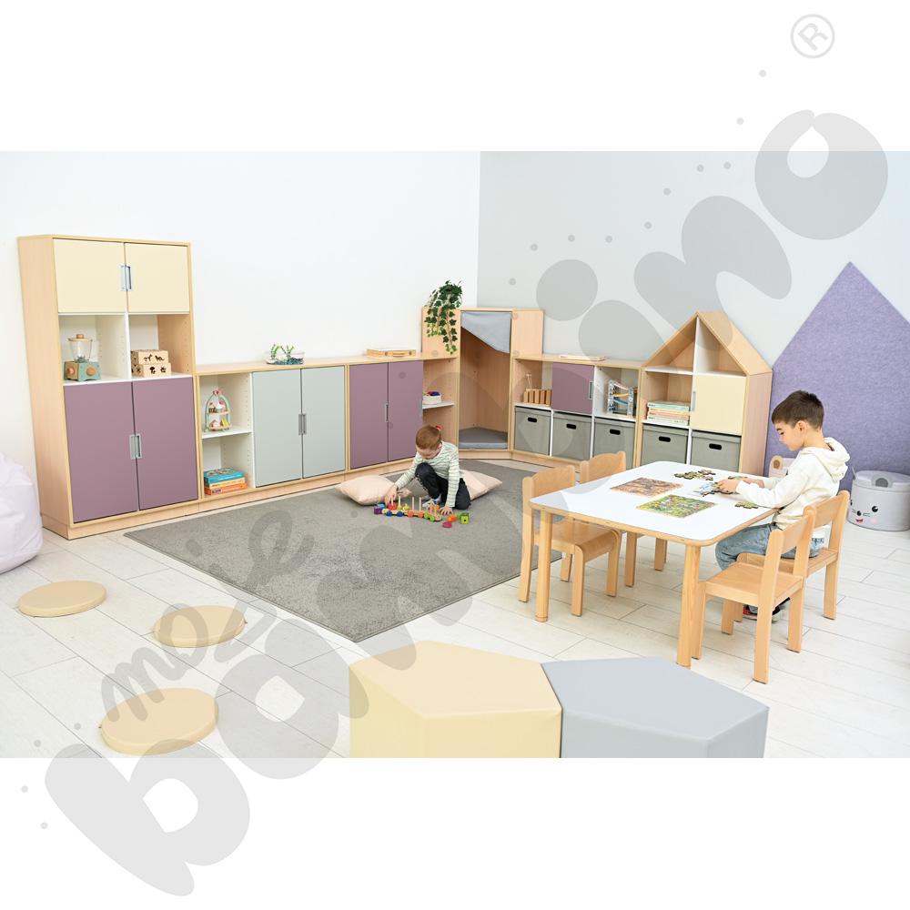 Quadro - zestaw 260, skrzynia klon jasny