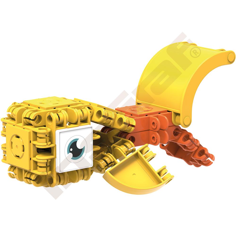 Kostičky Clickformers Yellow 2v1