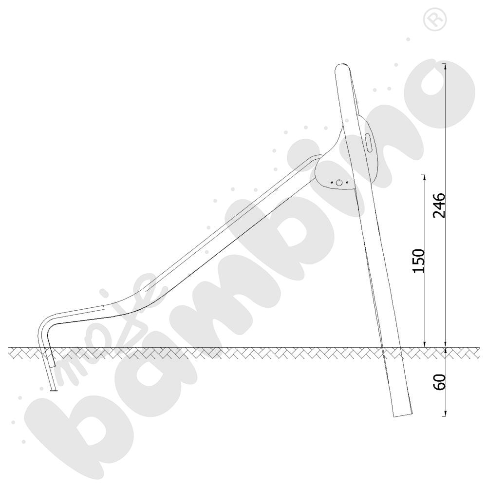 Zjeżdżalnia wolnostojąca 150 Robinio