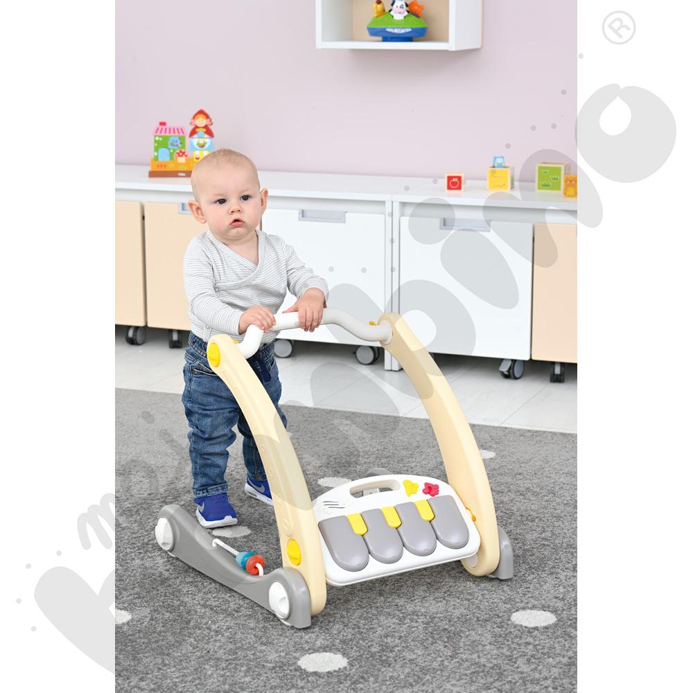 Chodzik i mata z pianinkiem 2w1