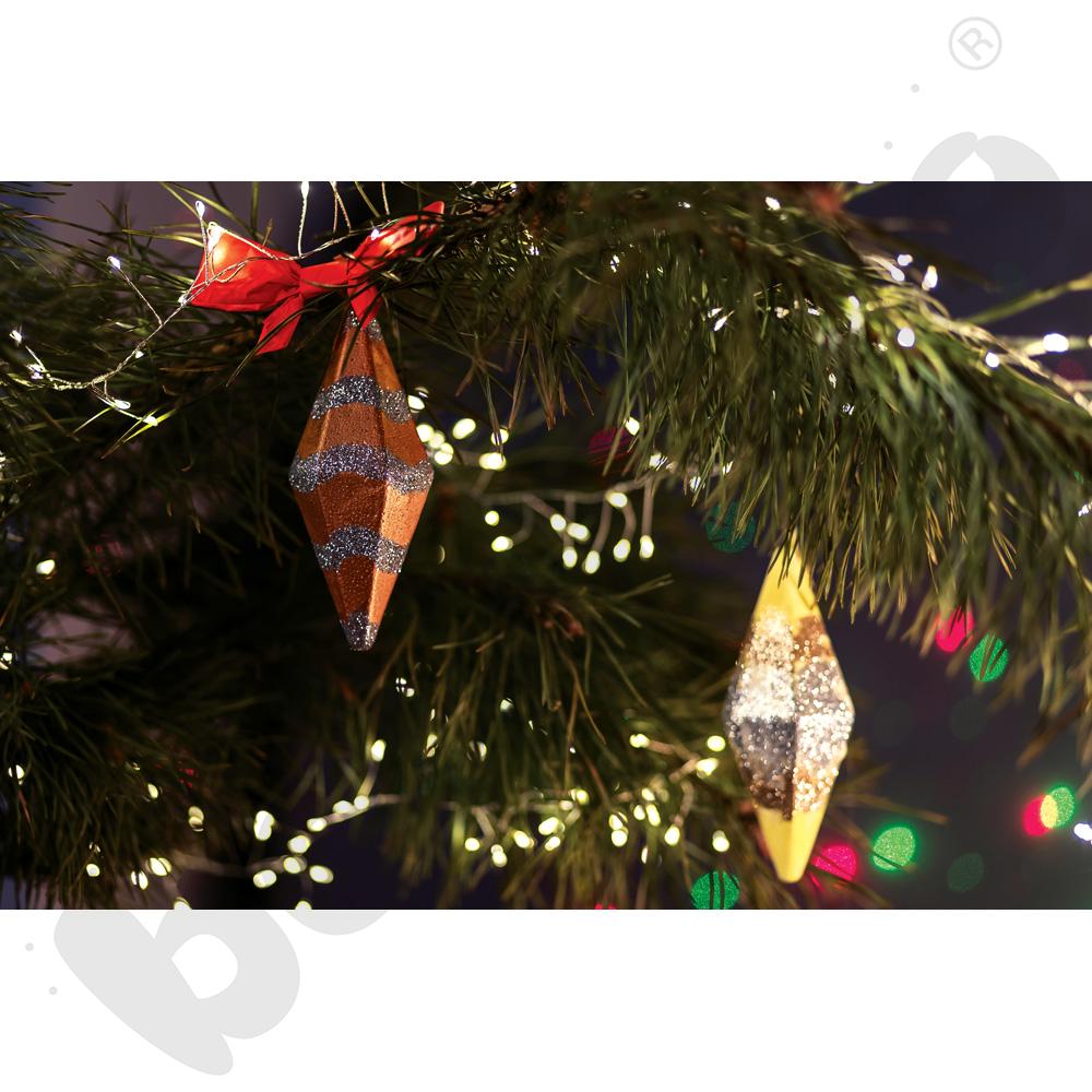 Diamenty styropianowe, 10 szt.