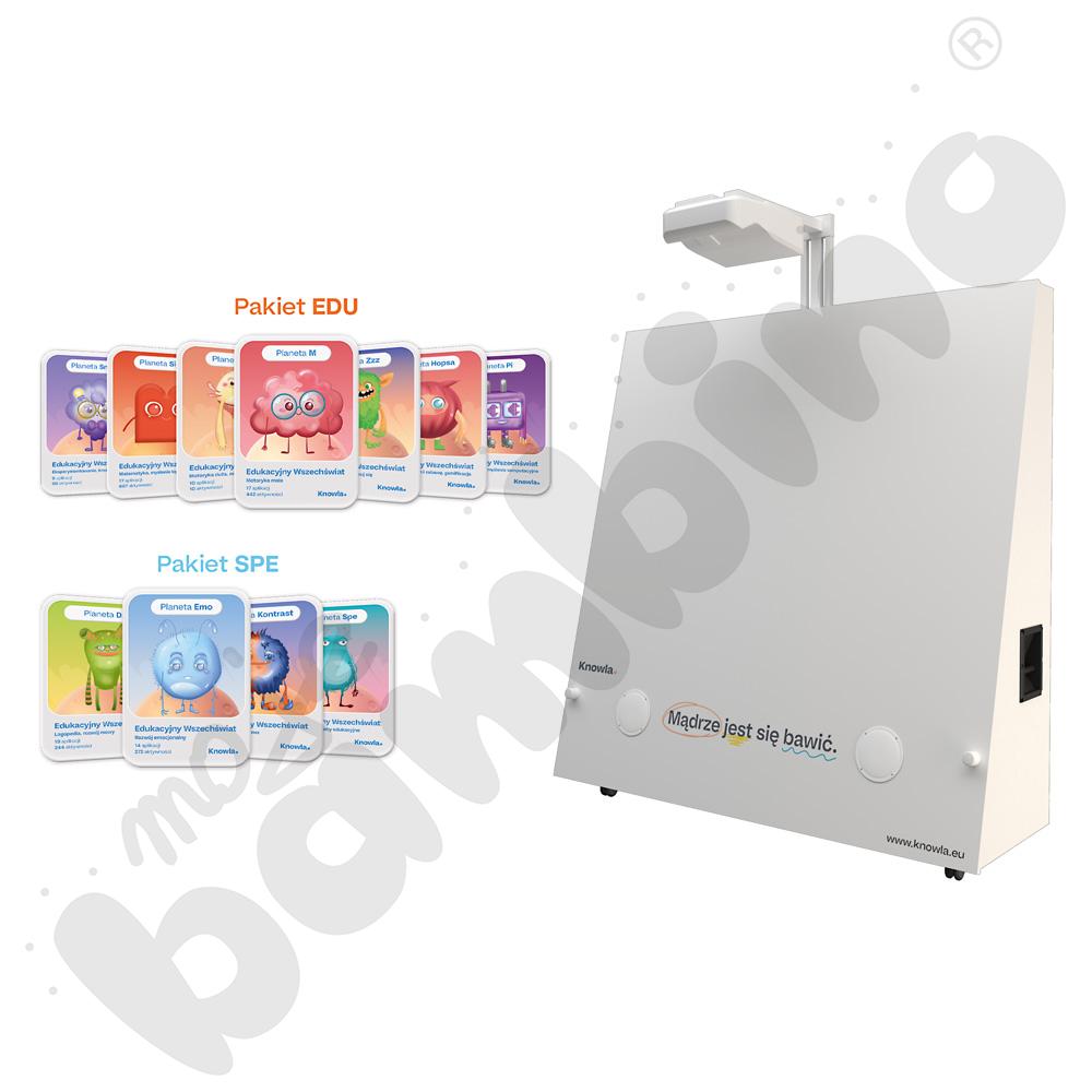 Knowla Wall (Magiczna Ściana) - urządzenie + 10 planet