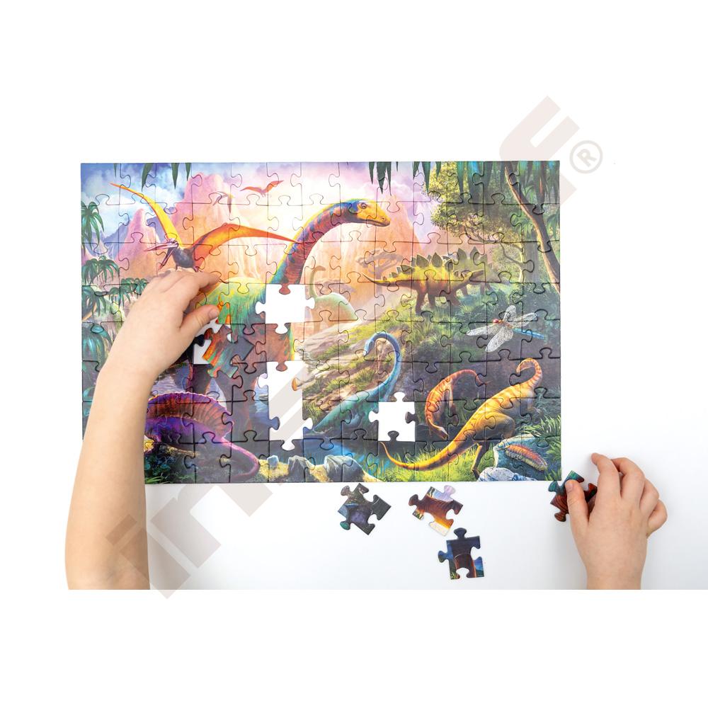 Puzzle Svět dinosaurů 100 dílků