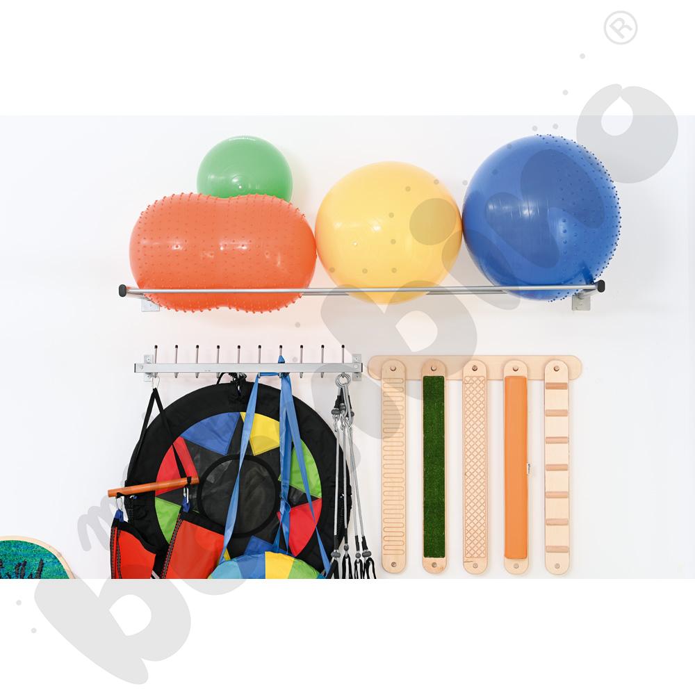 Wieszak na 5 fakturowych torów