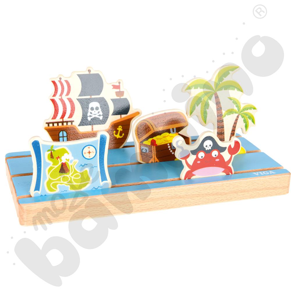 Układanka przestrzenna - farma/morze