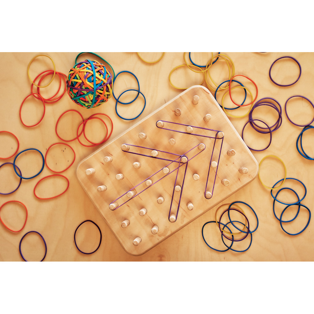 Drevený Geoplan Montessori Good Wood - prírodný