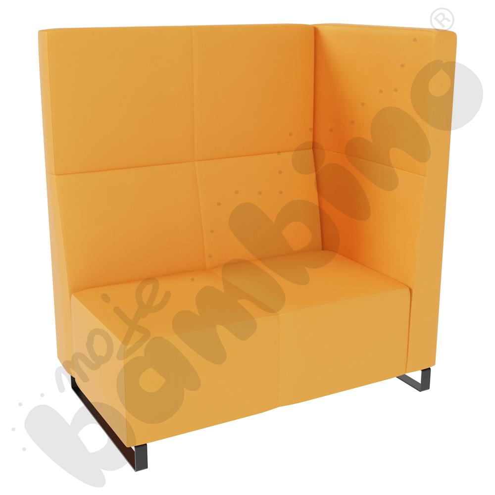 Sofa Universum 2-os. wys. 133 cm, bok średni prawy, tkanina MT08