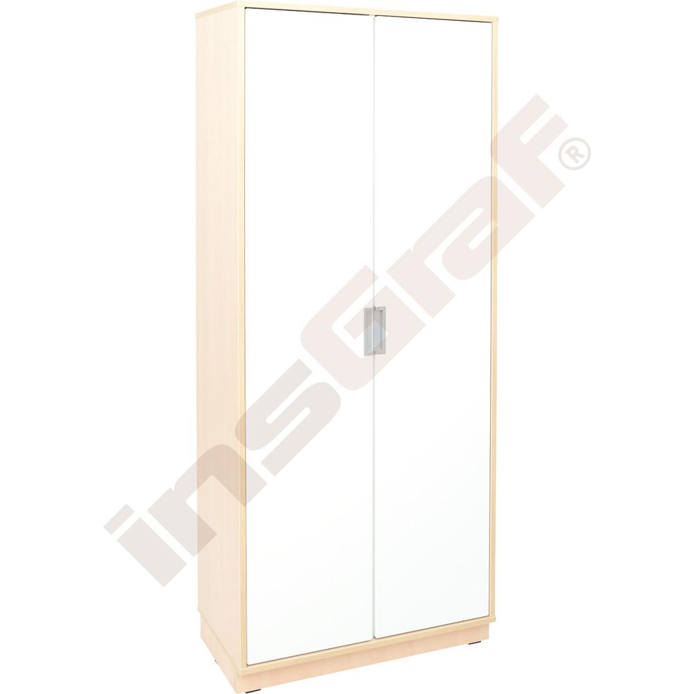 Quadro - šatňa, dvierka 90 st., tiché zatváranie - biela