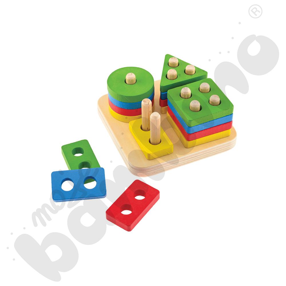 Nakładanka - kolorowe kształty