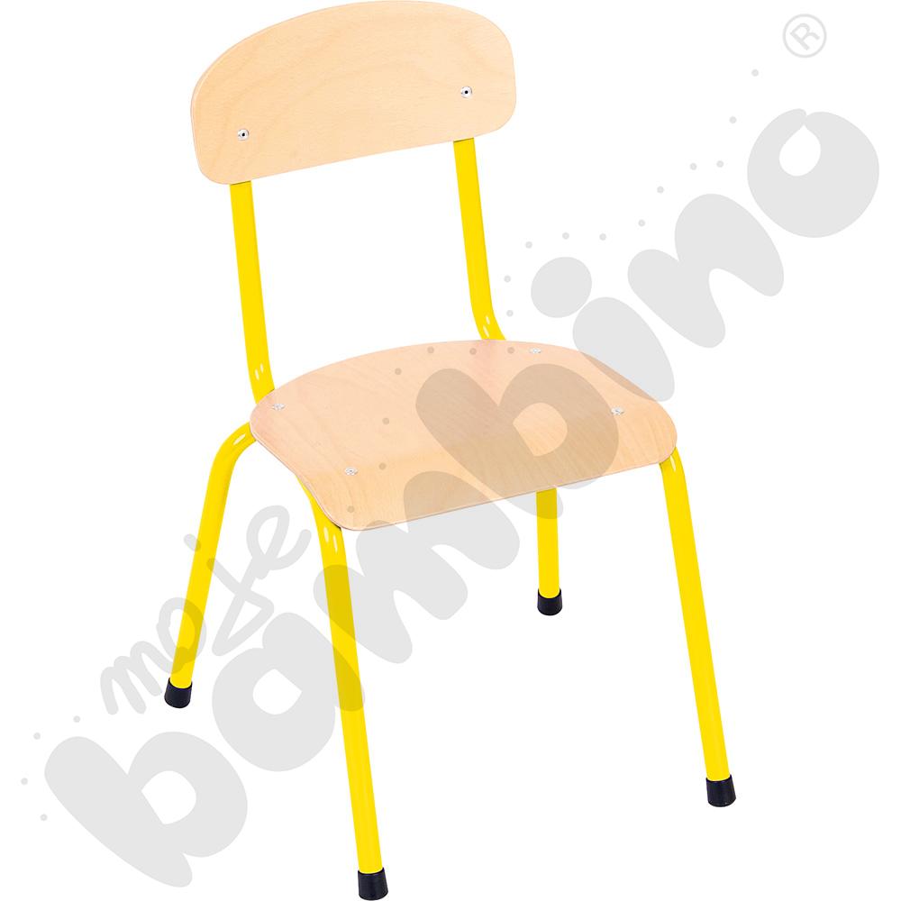 Krzesełko Bambino 2 żółte