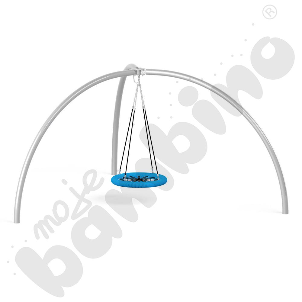 Huśtawka na trzech nogach z zawiesiem Bocianie gniazdo