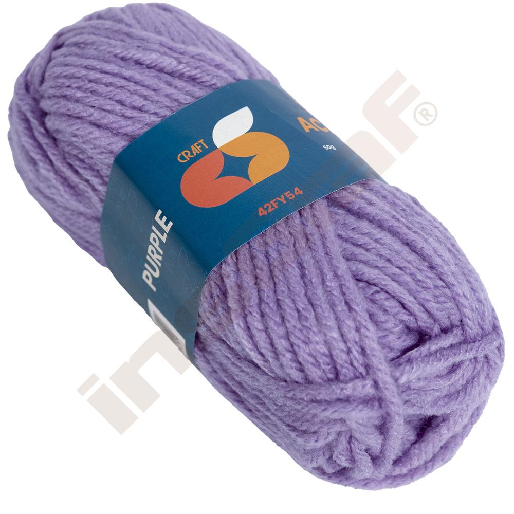 Acrylgarn - violett