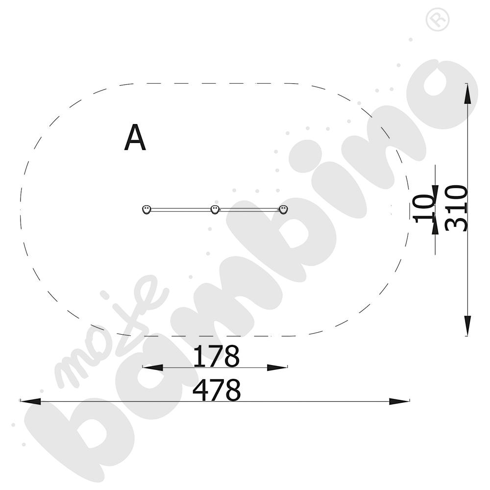 Verto - drążki równoległe podwójne