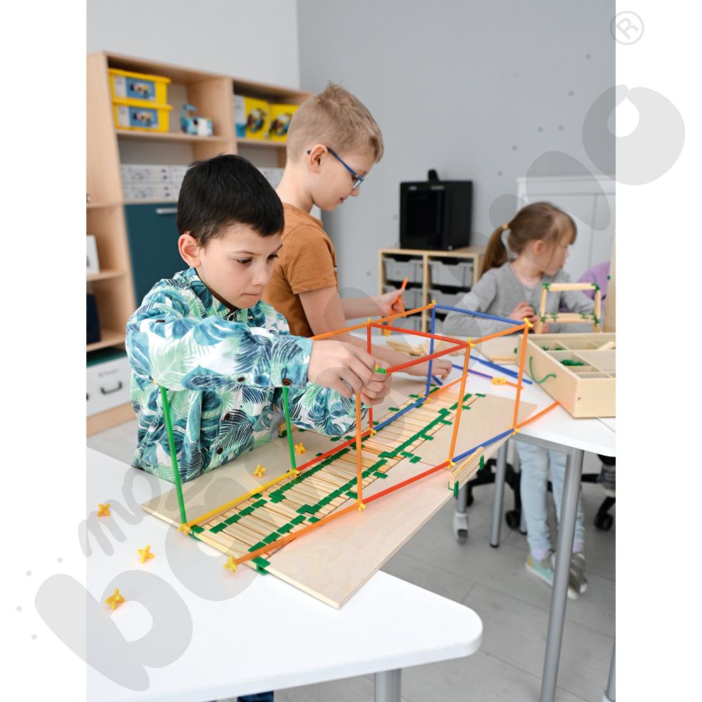 Join Clips - drewniany zestaw konstrukcyjny