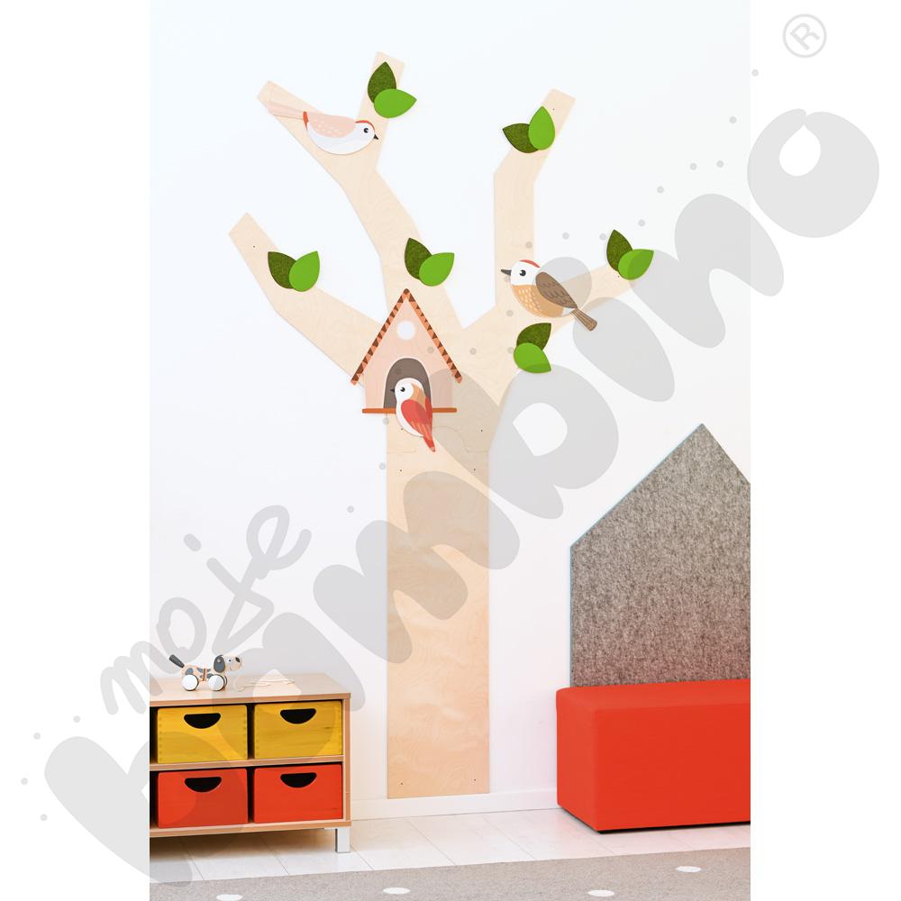 Aplikacje do panelu - drzewo - pomarańczowe