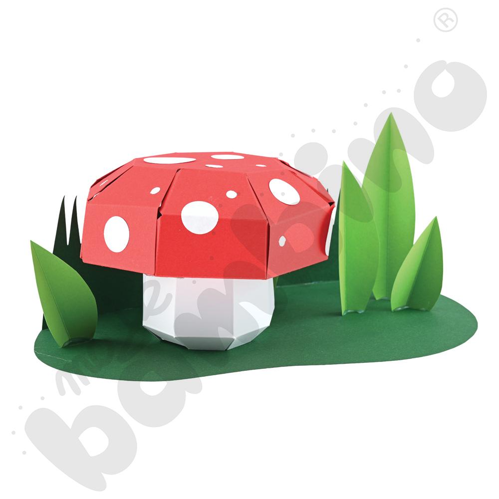 Karton gładki 100 arkuszy  A4 10 kolorów