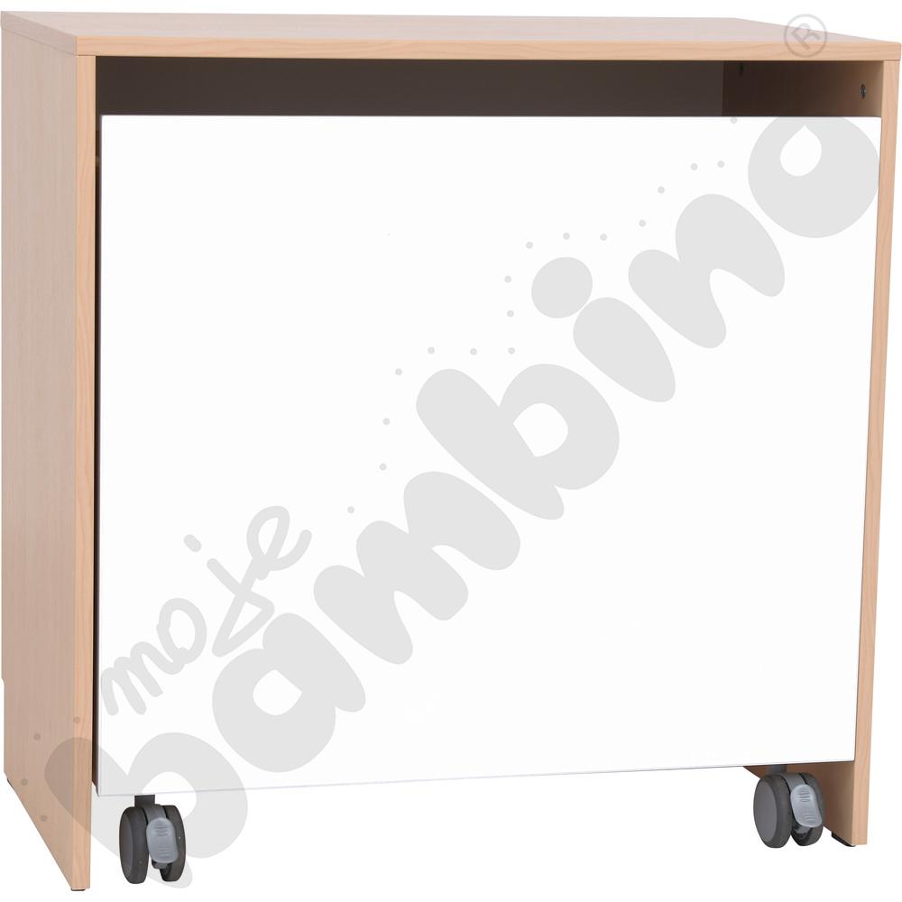 Szafka z pojemnikiem Grande białym