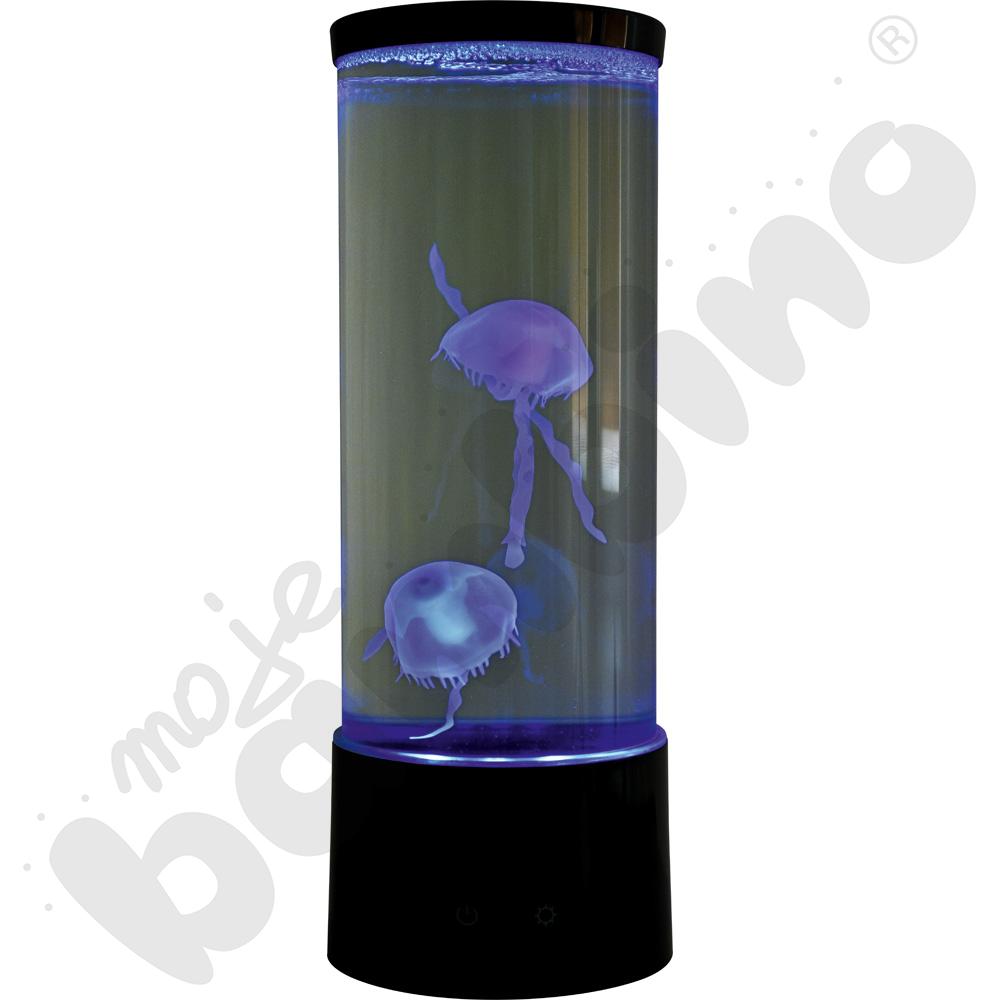 Lampa relaksacyjna z meduzami