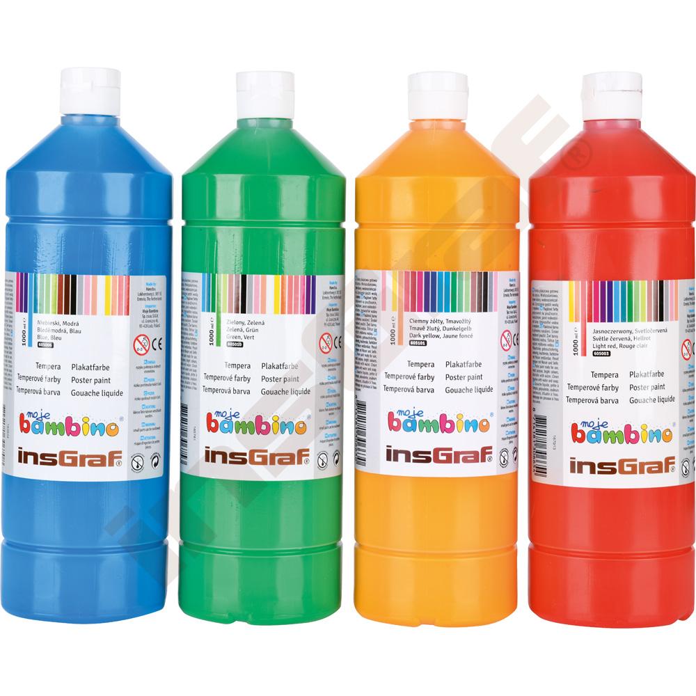 
Temperafarben-Set, Sommer, 4 x 1000 ml
