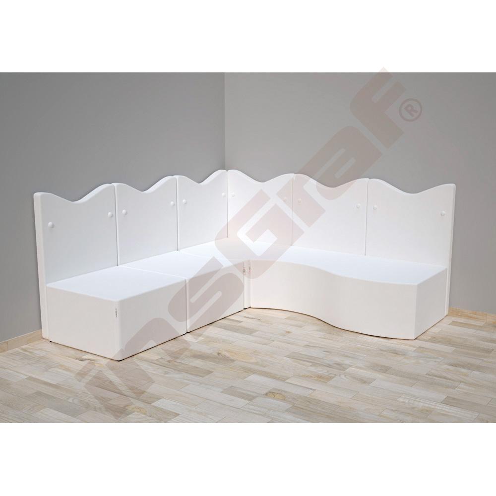 Snoezel-Ecke 1, mit Sitzen, SH 35 cm