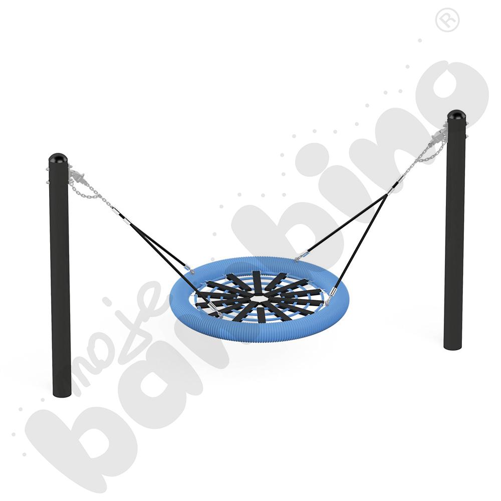 Huśtawka na słupach Bocianie gniazdo/z zawiesiem