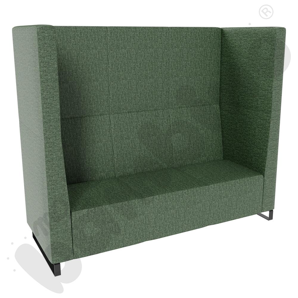 Sofa Universum 3-os. wys. 163 cm, 2 boki wysokie, tkanina RO32