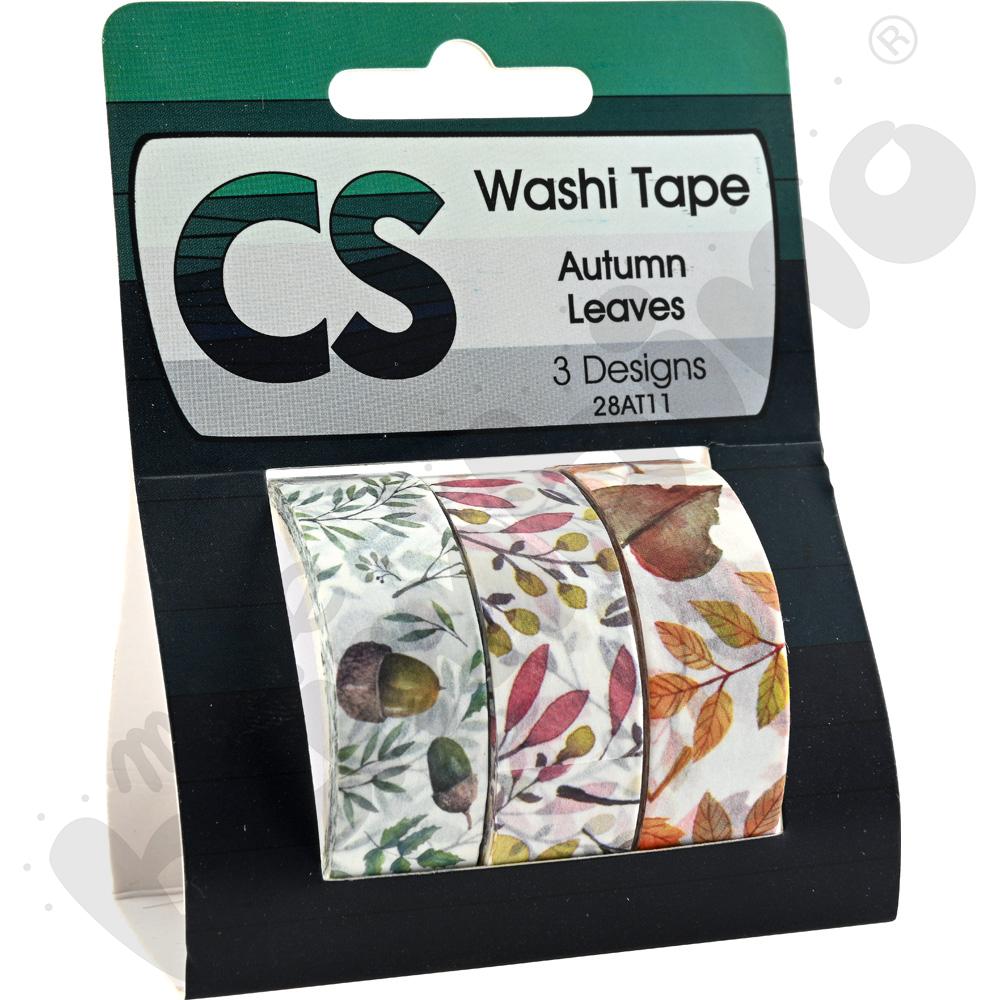 Tasiemki ozdobne z motywem jesiennym, 3 szt.