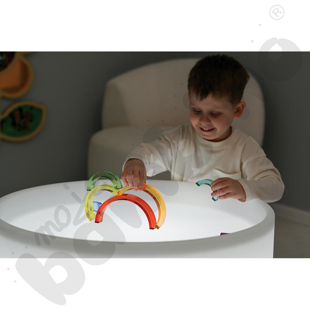 Transparentna tęcza