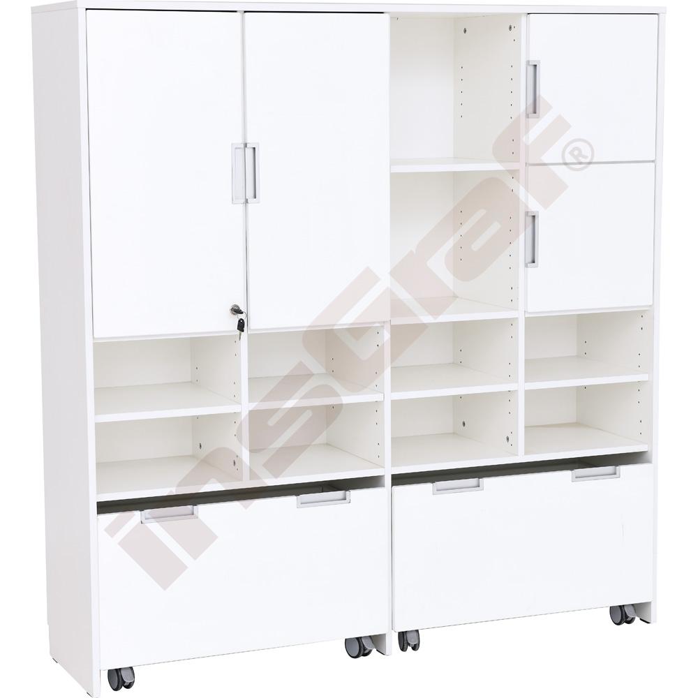 Quadro -sestava 47, 90° , korpusy bílé 