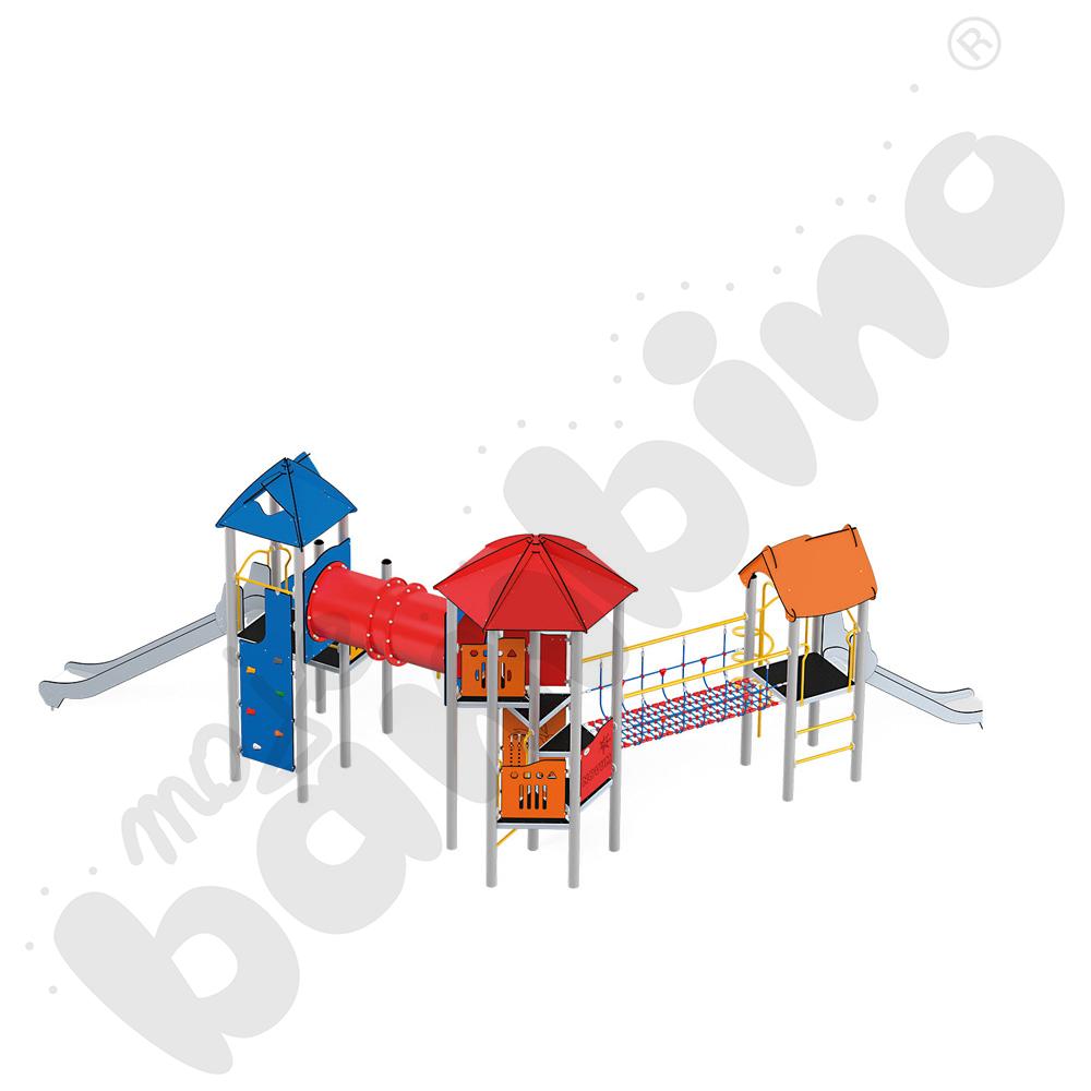 Orbis - baszta 14, metalowe słupy