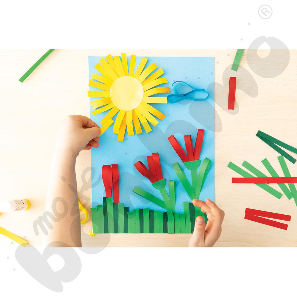 Papierowe paski kreatywne, 1  x 35 cm