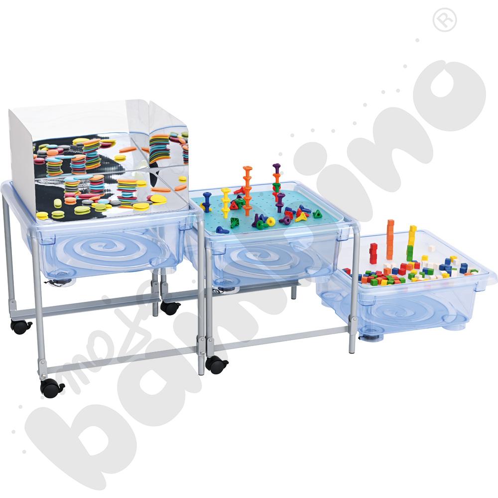 Duży zestaw z kuwetami