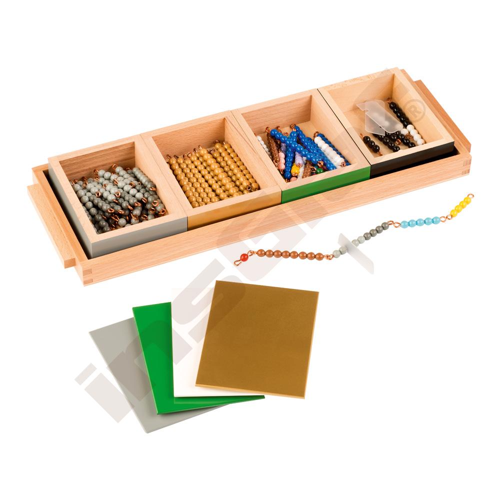 Montessori odčítání - hra had