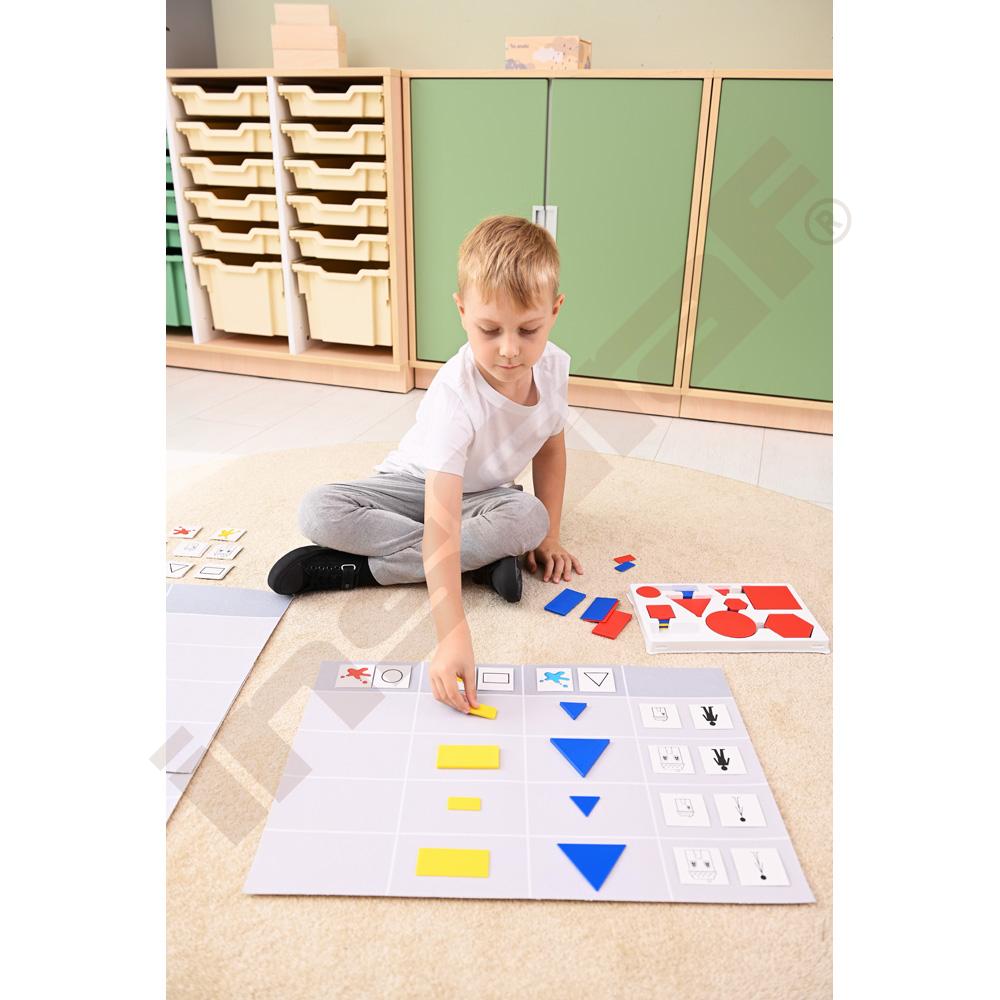 Barevné geometrické tvary