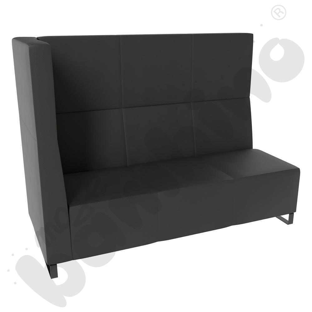 Sofa Universum 3-os. wys. 133 cm, bok średni lewy, tkanina MT01