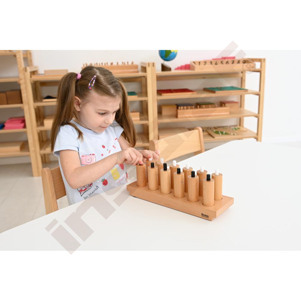 Montessori dřevěné závaží
