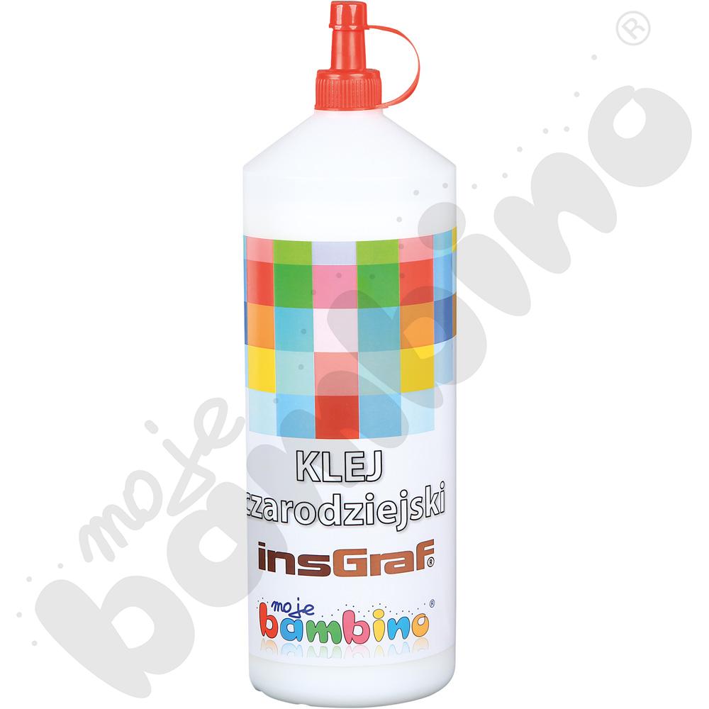 Zestaw do klejenia: klej 500 g i butelki do płynów 10 szt.