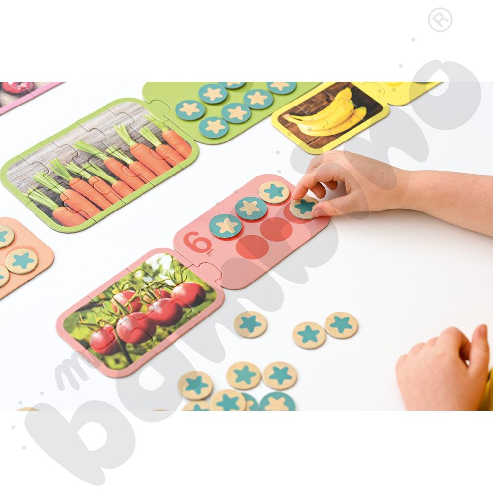 Policz i uzupełnij od 1 do 10